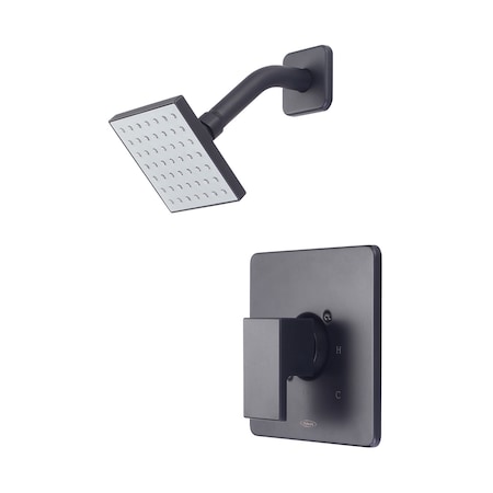 Pioneer Industries 1-Handle Shower Trim Set, Matte Black, Wall T-4MO310-MB
